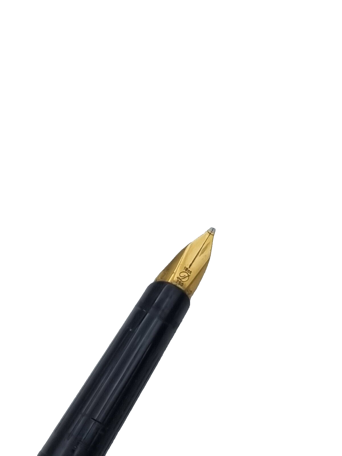St. Dupont Füllfederhalter Vergoldet Feder 18 karat Gold