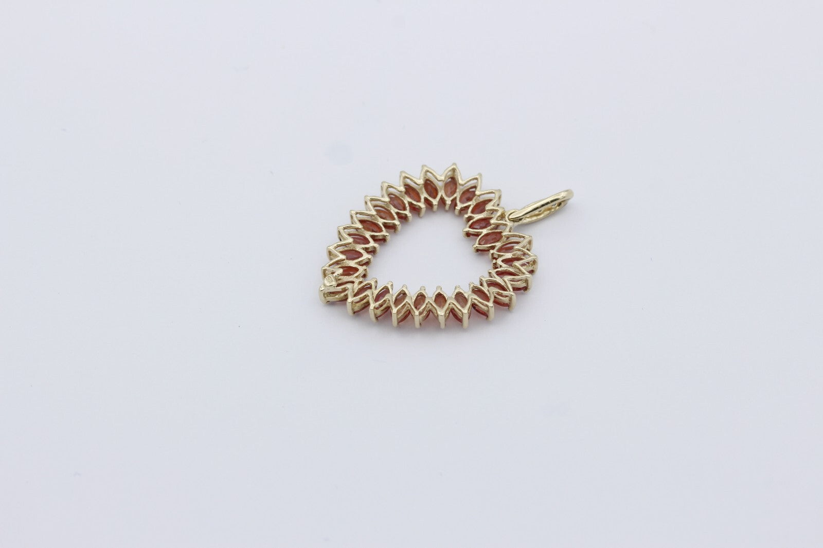 Außergewöhnlicher Juwelen Anhänger aus 375/9k Gelbgold Edelsteine & Diamanten