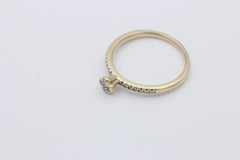 Schöner Marken Damen Ring aus 750er Gelbgold mit Diamanten 0,19 ct.