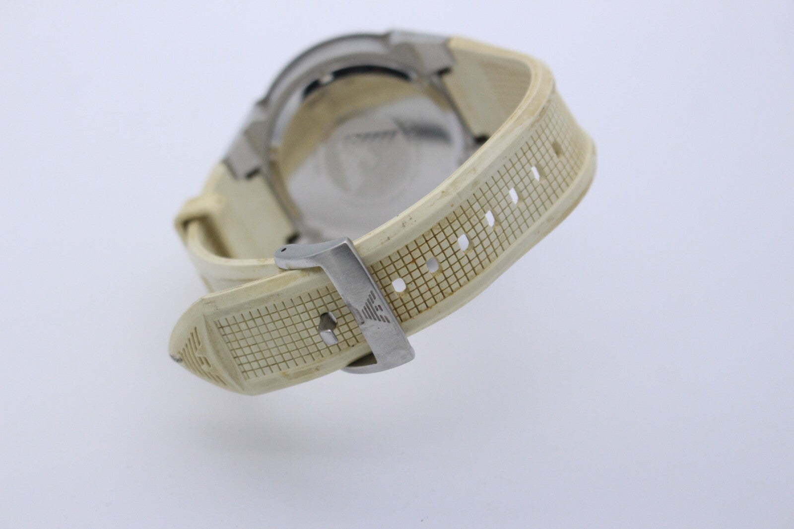 Emporio Armani AR-0662 Sport Herrenuhr Edelstahl Gummiband 45 mm