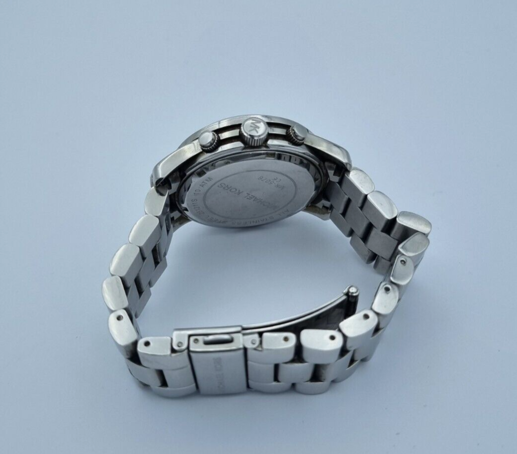 Michael Kors MK5076 Armbanduhr für Damen Edelstahl Silber 38 mm