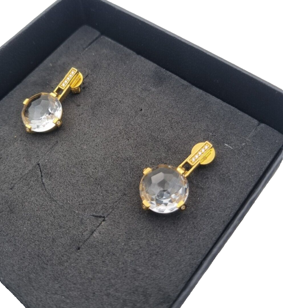 Wunderschöne Designer Jette Joop Damen Ohrstecker mit Bergkristall & Brillanten