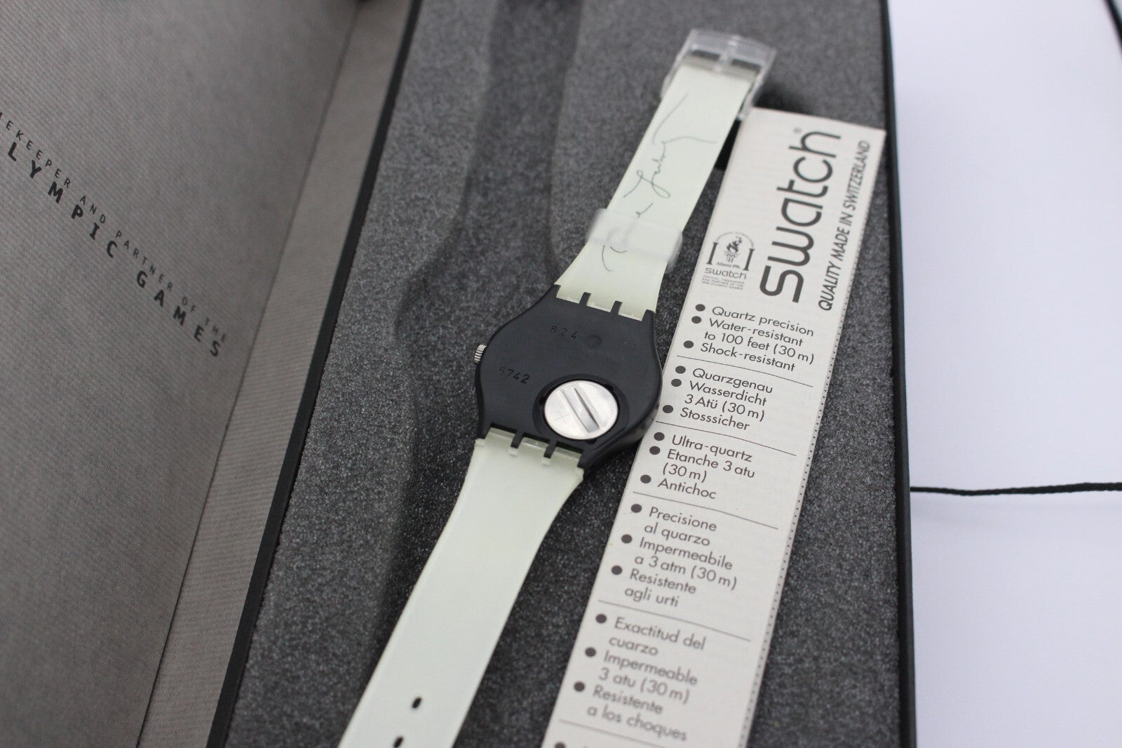 Swatch Art Special 1996 Olympic Games Armbanduhr Top Zustand