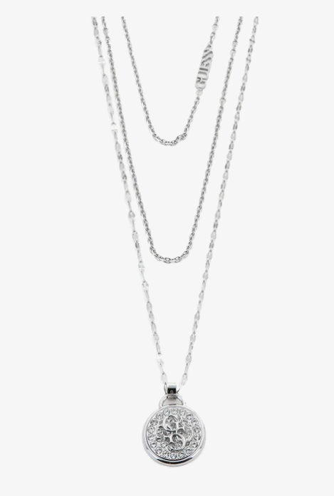 Guess Halskette Dreaming Guess JUBN03127JWRHT/U Silber rhodiniert