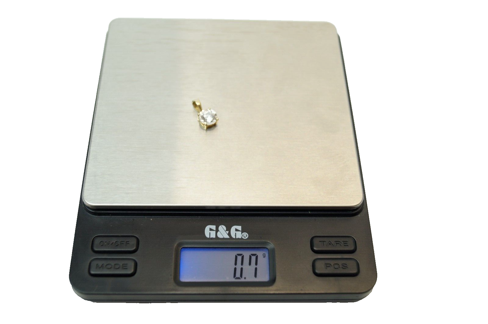 Wunderschöner Anhänger aus 585er/14k Gelbgold mit ein Zirkonia