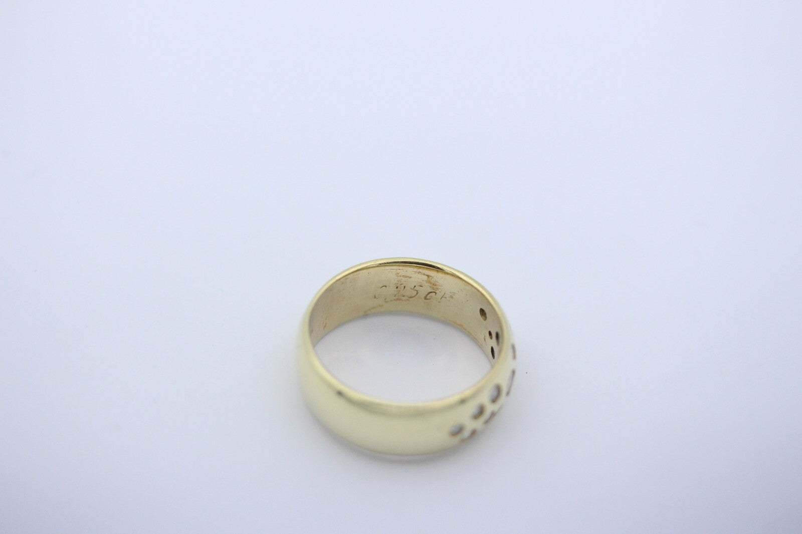 Hochwertiger Damen Ring aus 585 / 14k Gelbgold Sternenhimmel Brillanten 0,25 ct.