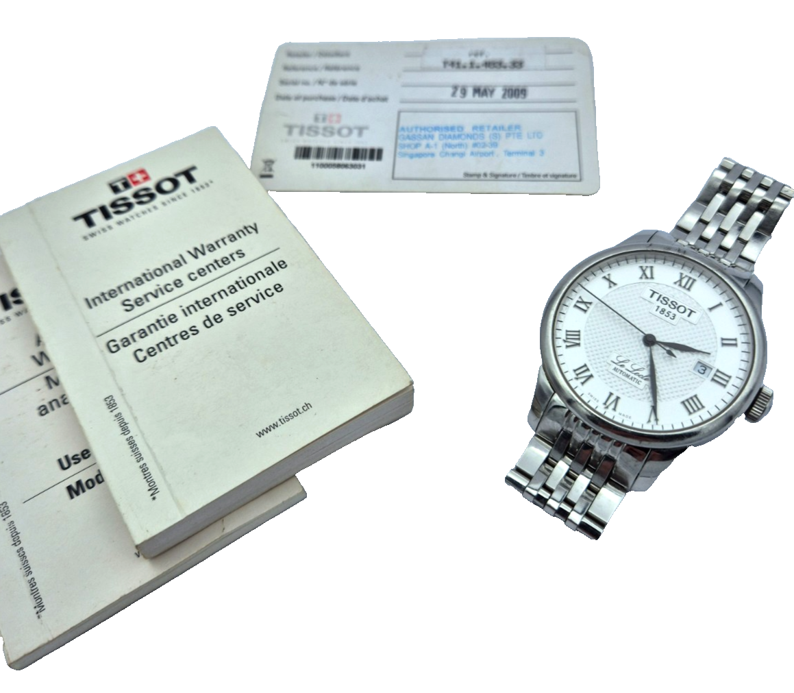 Tissot T-Classic Le Locle Automatic T41.1.483.33 Herrenuhr 39 mm