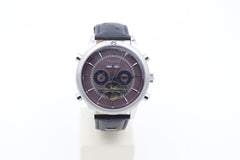 Portas PS33I-TY2503-01 Automatik Uhr Edelstahl Leder 45 mm