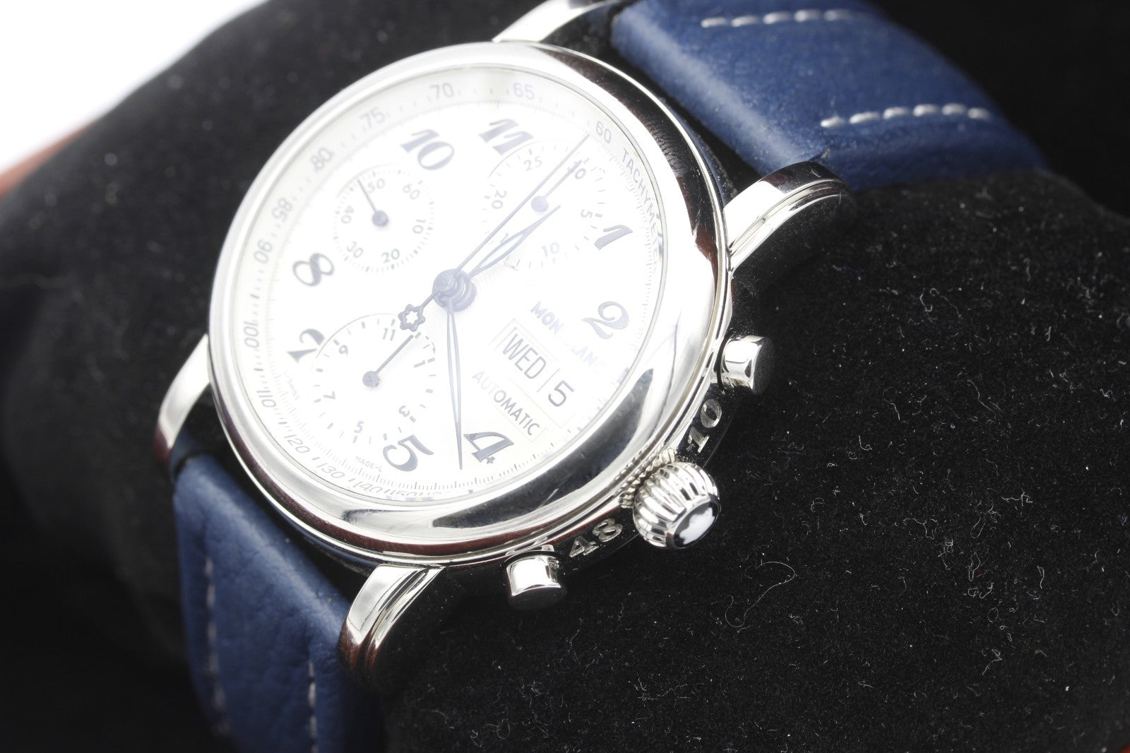 Montblanc Meisterstück Star 4810 Chronograph Edelstahl Automatik Ref. 7016