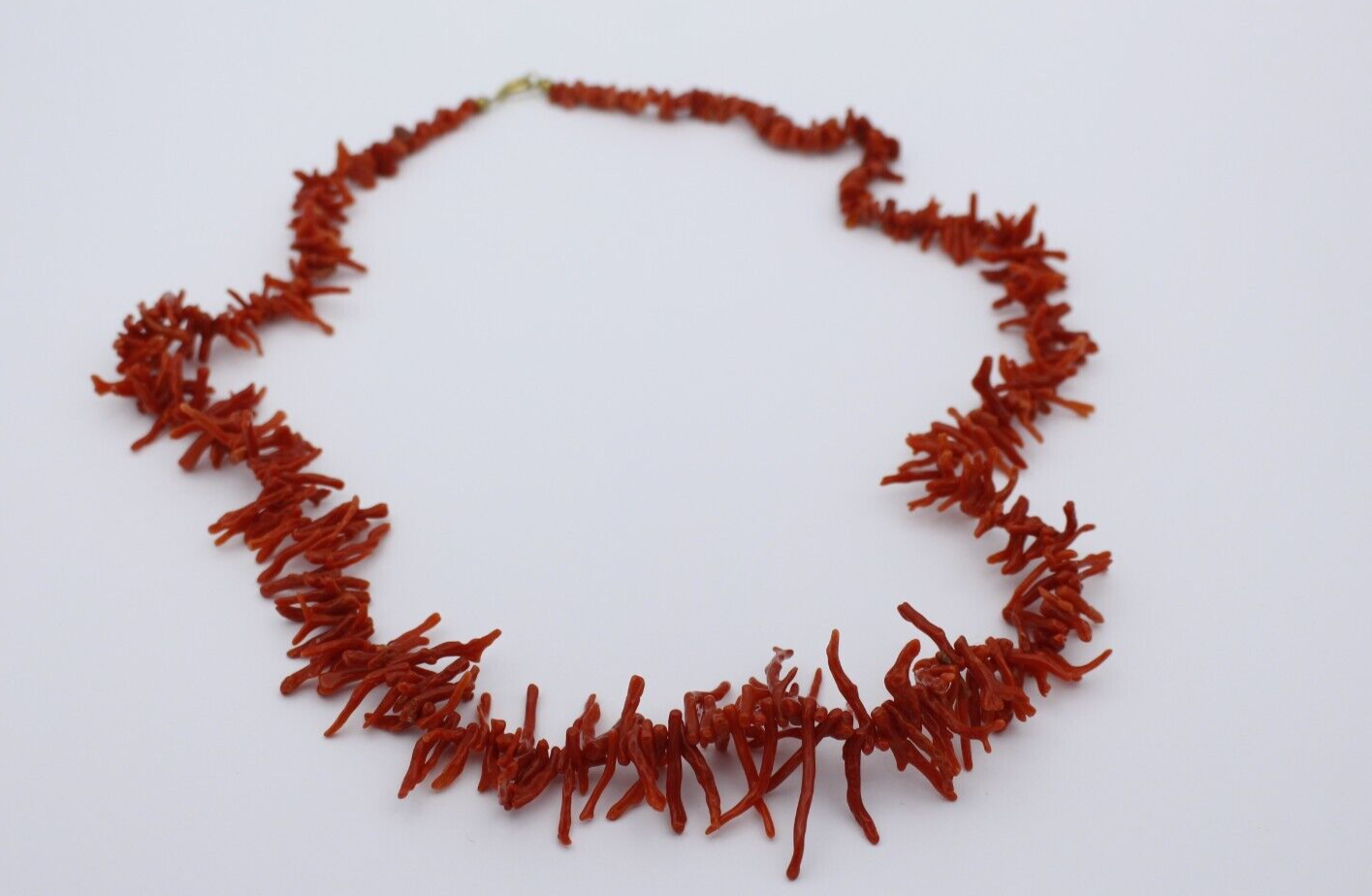 Schöne Korallen Koralle Halskette Collier