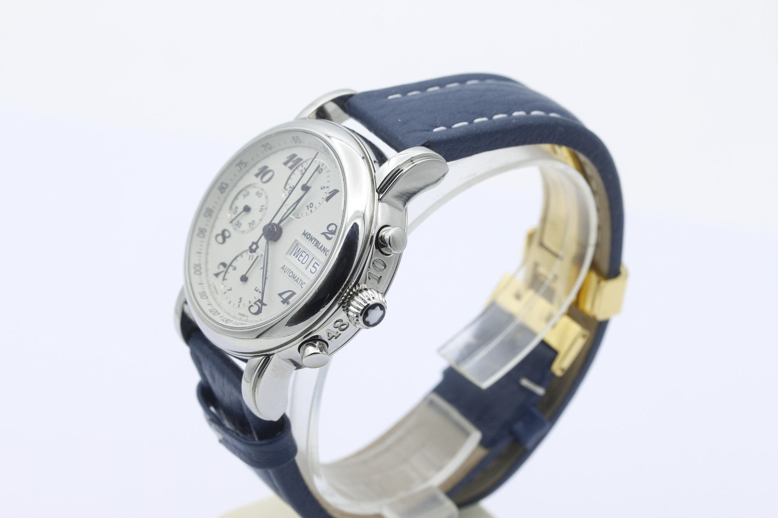 Montblanc Meisterstück Star 4810 Chronograph Edelstahl Automatik Ref. 7016