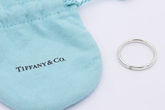 Tiffany & Co 925 Sterlingsilber Elsa Peretti Ring Trauring mit ein Brillant