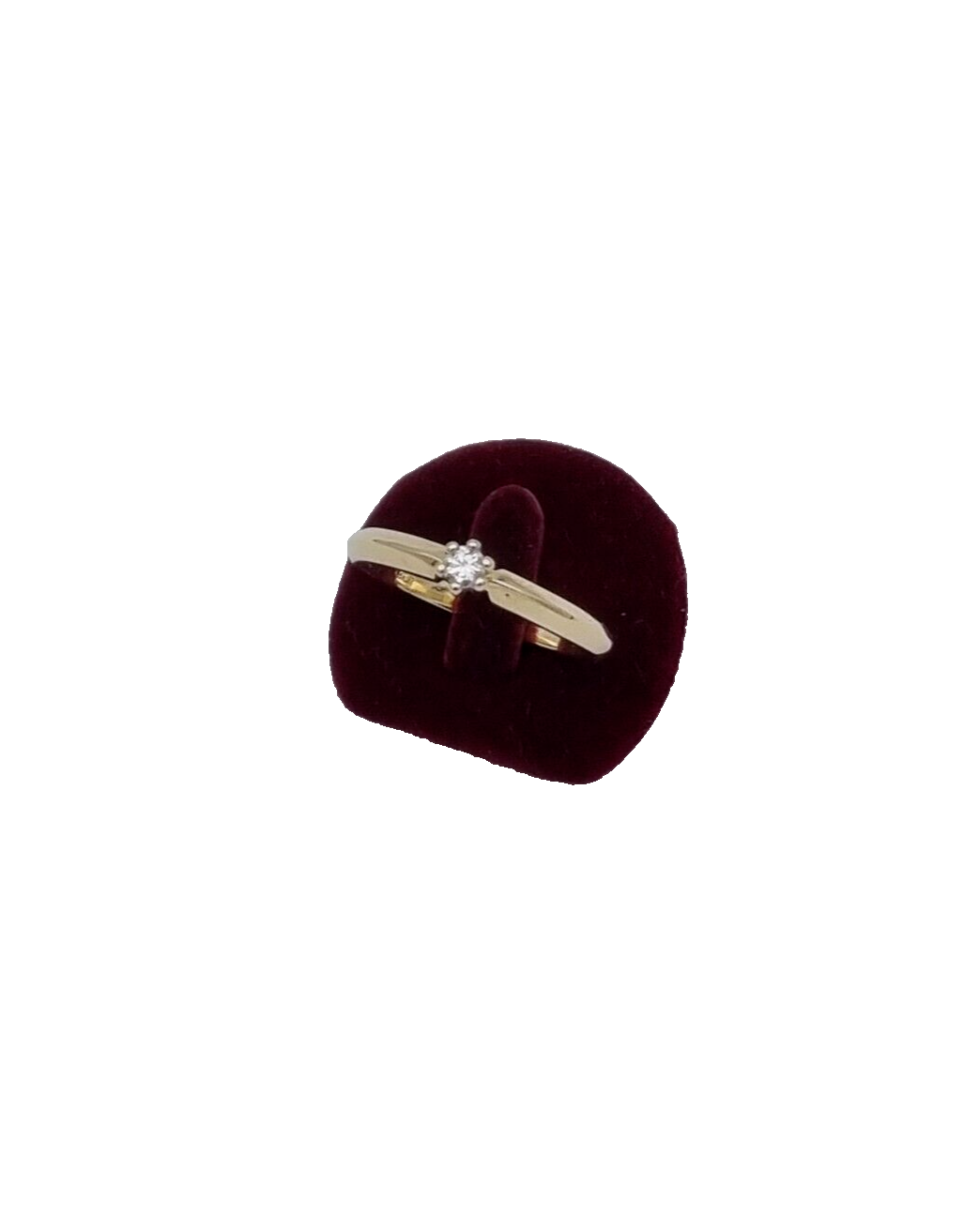 Traumhafter Christ Damen Ring aus 585/14k Gelbgold mit ein Diamant | Gr. 55