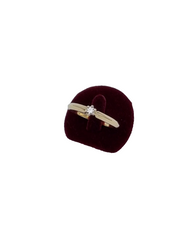 Traumhafter Christ Damen Ring aus 585/14k Gelbgold mit ein Diamant | Gr. 55