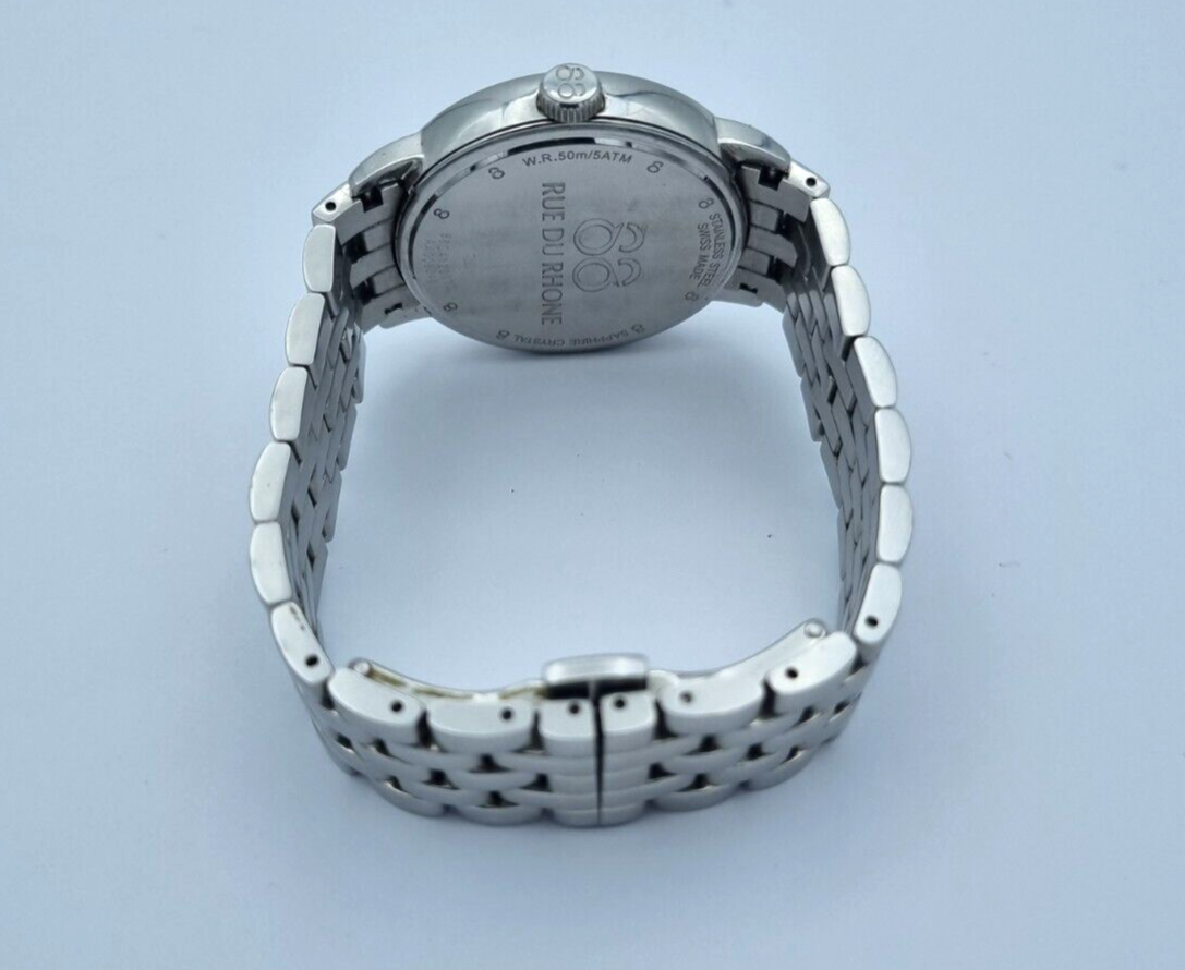 88 Rue du Rhone 86CA120010 Herren Armbanduhr Edelstahl 39 mm