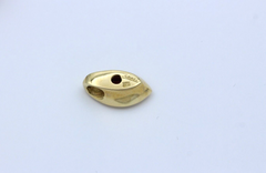 Scala Schmuckset Ring + Ohrstecker + Anhänger 9 Karat 375 Gelbgold mit Granat