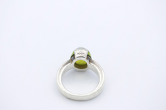 Original JOOP Designer Ring 925 Sterling Silber mit großem Peridot Massiv Gr. 57