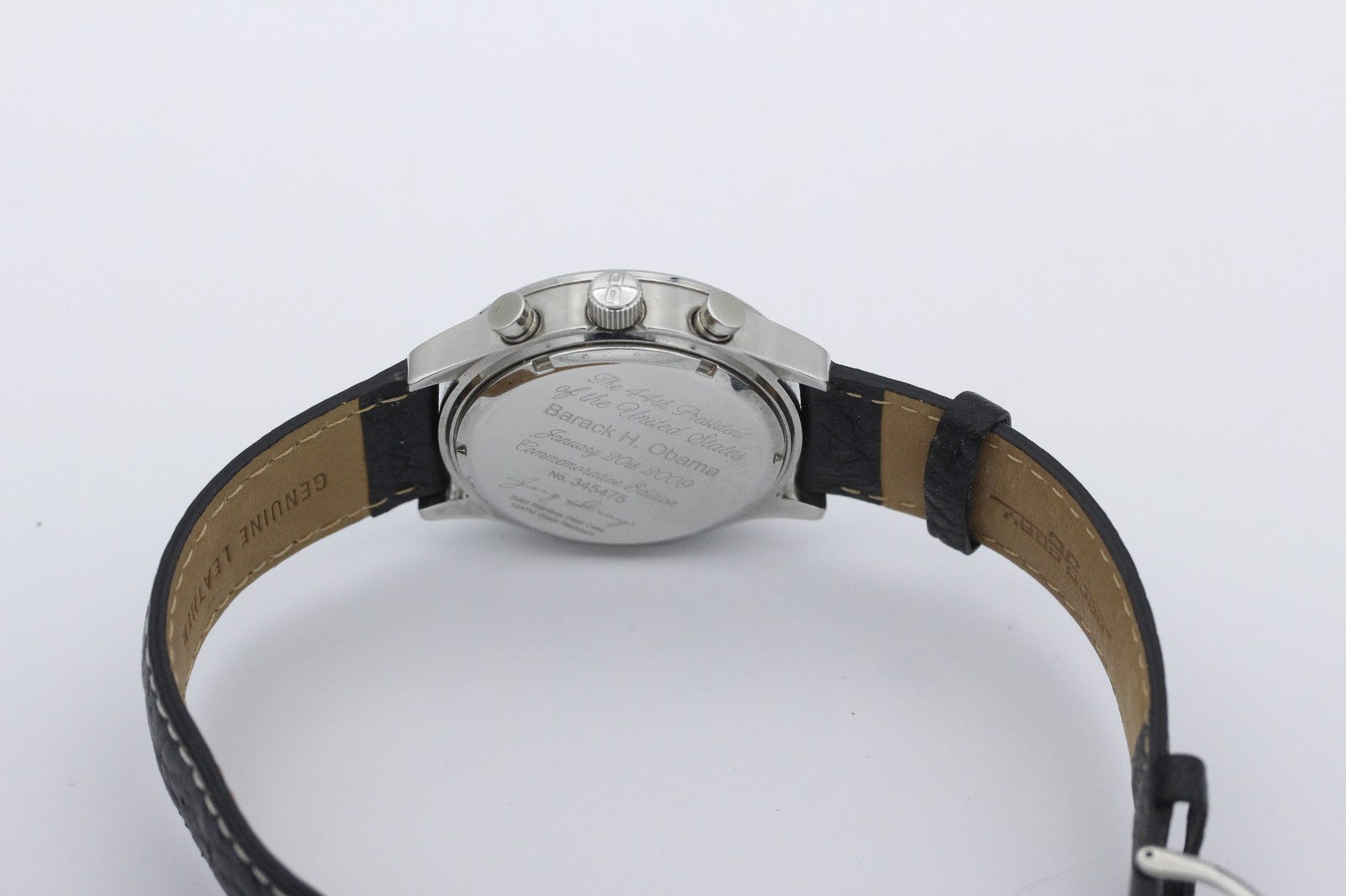 Jorg Gray JG6500 Gedenkausgabe Chronograph Herrenuhr Barack H. Obama Präsident