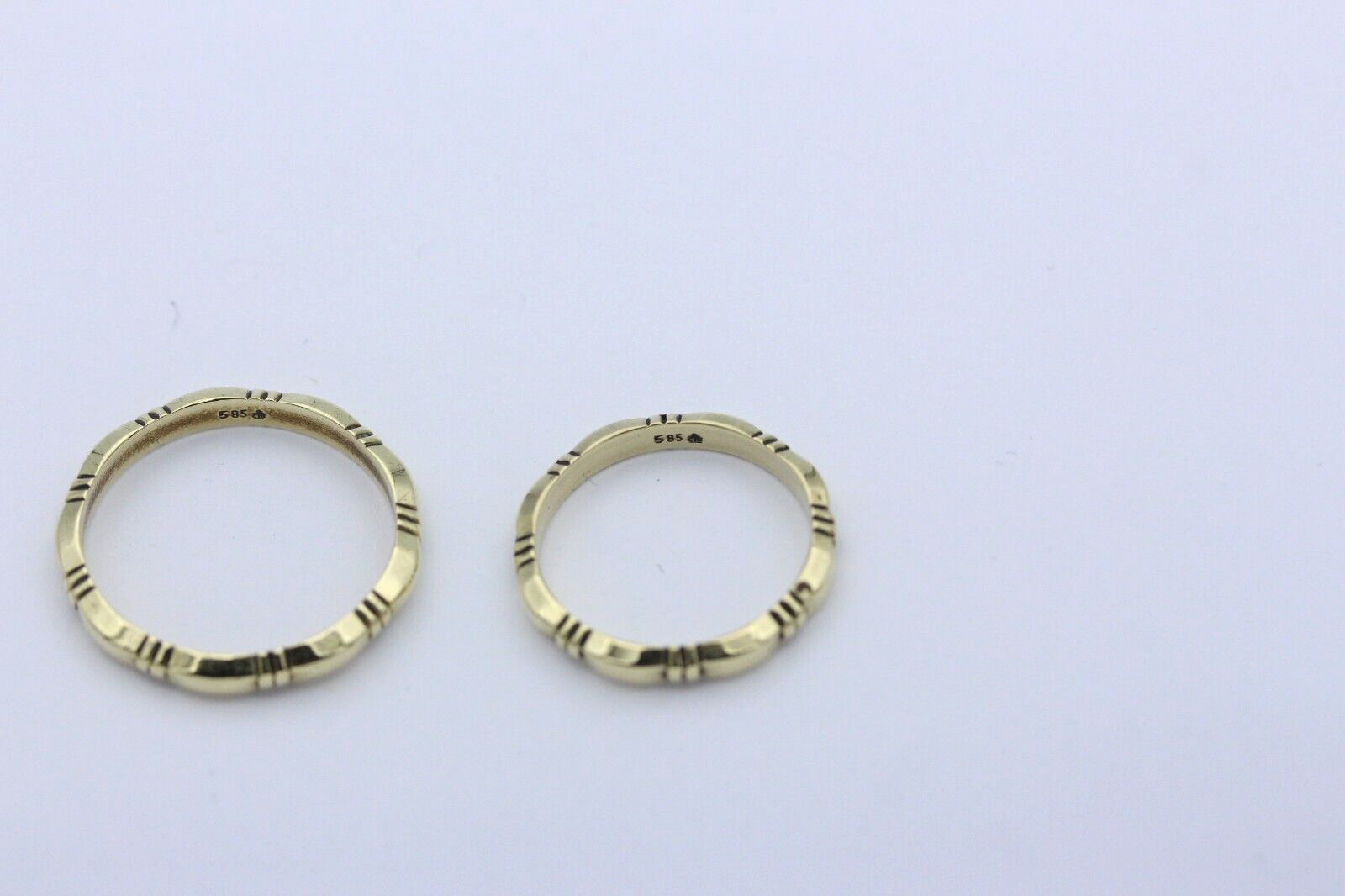 Christian Bauer Eheringe Trauringe aus 585 / 14K Gelbgold | Gr. 61 & 53