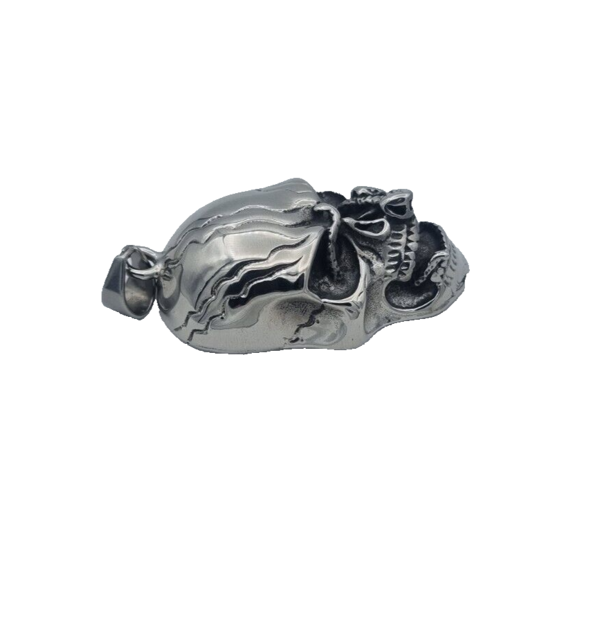Totenkopf Anhänger aus Stahl