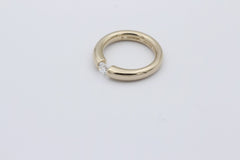 Niessing Spannring 750 / 18 Karat Gold Solitär Brillant ca. 0,45 ct.