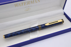 Waterman Vintage Hemisphere Blau Marmoriert Kugelschreiber