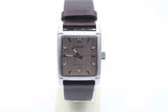 FOSSIL ARKITEKT HERREN UHR FS-2967 EDELSTAHL LEDER 31 mm Wie Neu mit OVP