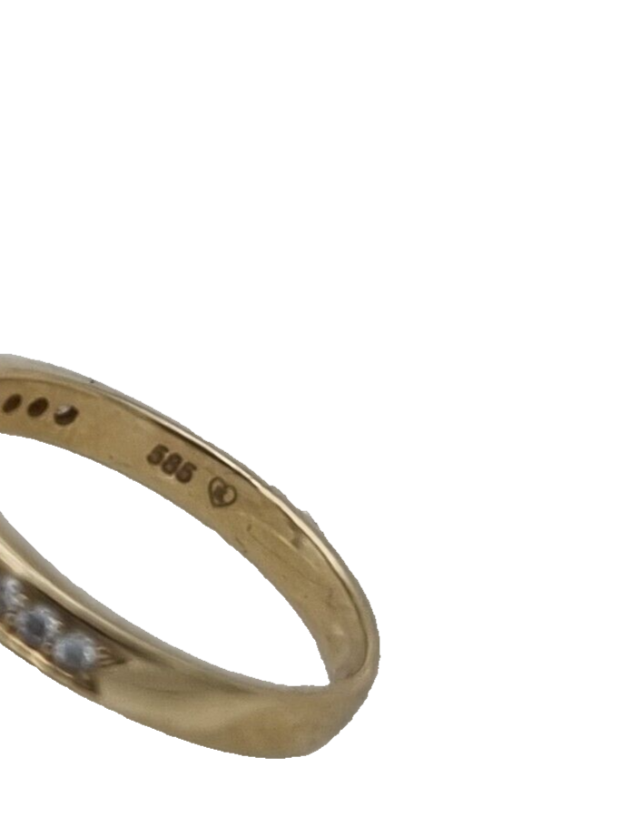Traumhafter Damen Diamant Ring aus 585er Gelbgold Gr. 52