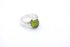 Original JOOP Designer Ring 925 Sterling Silber mit großem Peridot Massiv Gr. 57