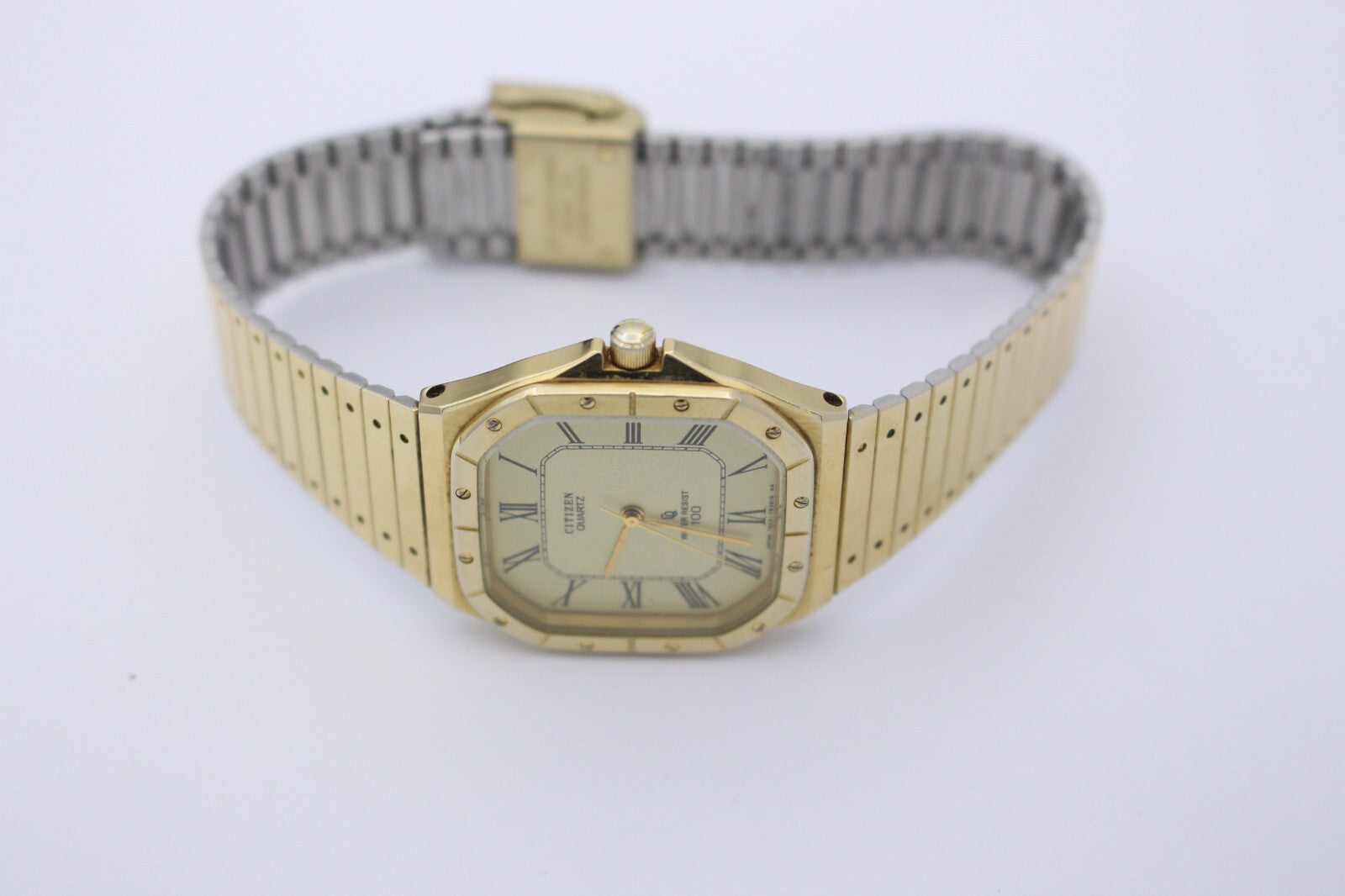 Citizen 45-3625 Armbanduhr GN-7W-U Quartz Edelstahl Vergoldet 32 mm
