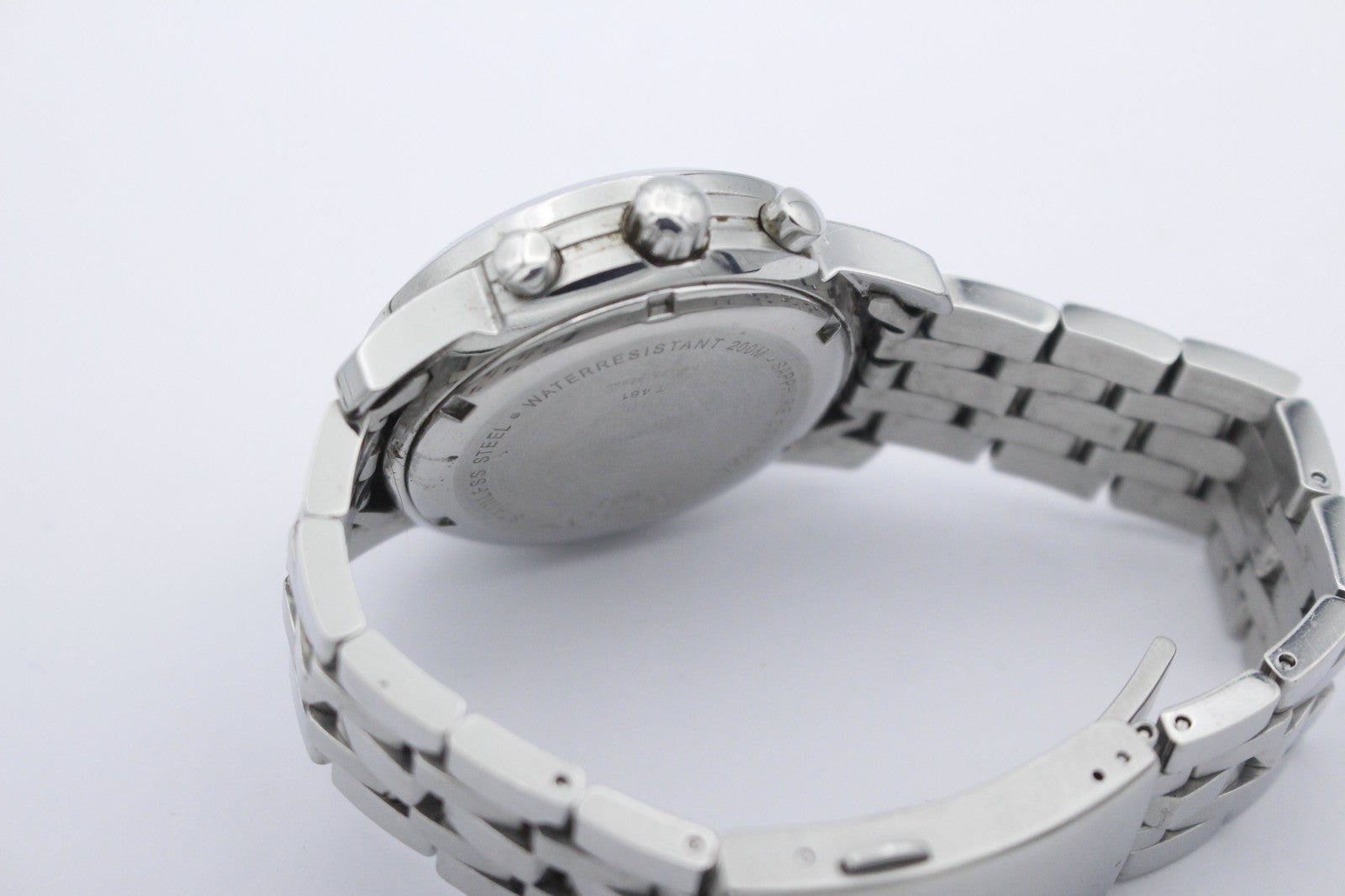 Tissot PRC 200 Chronograph Edelstahl T461 Quarz Herrenuhr 40 mm