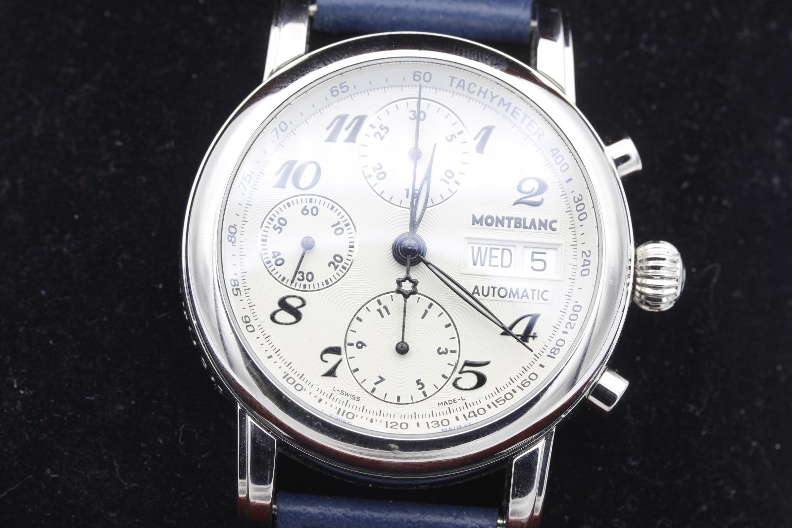 Montblanc Meisterstück Star 4810 Chronograph Edelstahl Automatik Ref. 7016