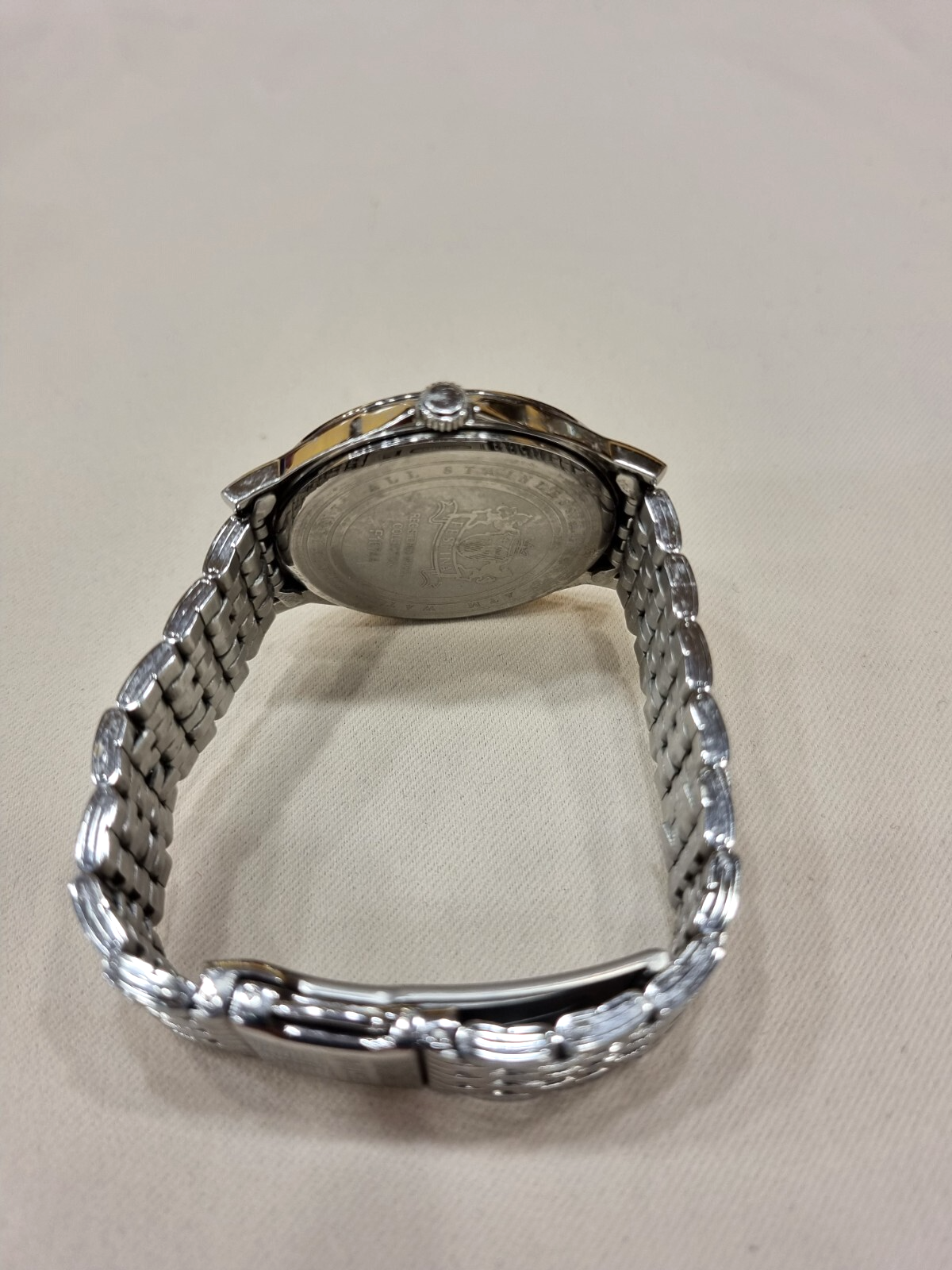 Festina Herren Uhr F16744 Edelstahl Armbanduhr Klassik Silber 40 mm