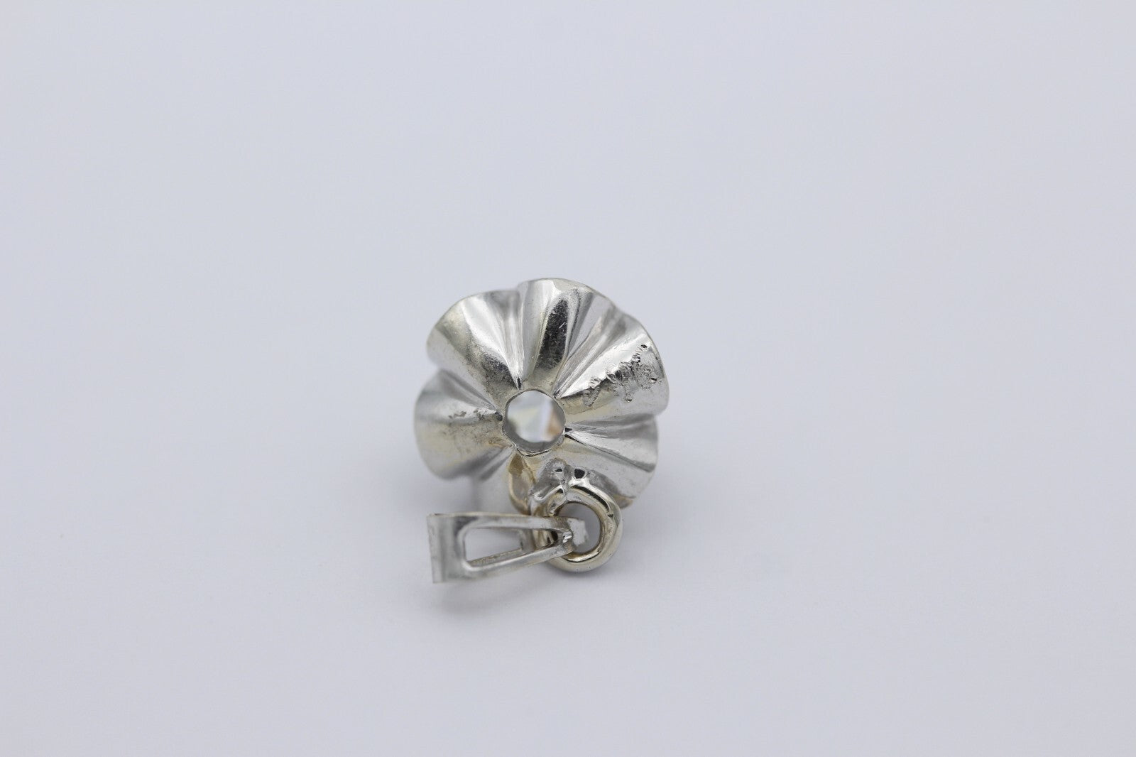 Schöner Solitär Brillant Anhänger aus 585er Weißgold ca. 0,75ct.