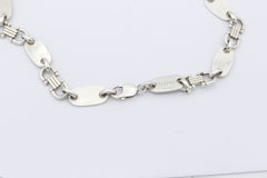 TAIPAN Italy Halskette Plattenkette 925 Sterlingsilber ca. 113 g