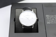 Maurice Lacroix Unisexuhr Eliros EL 1118 Edelstahl Leder Schwarz mit OVP