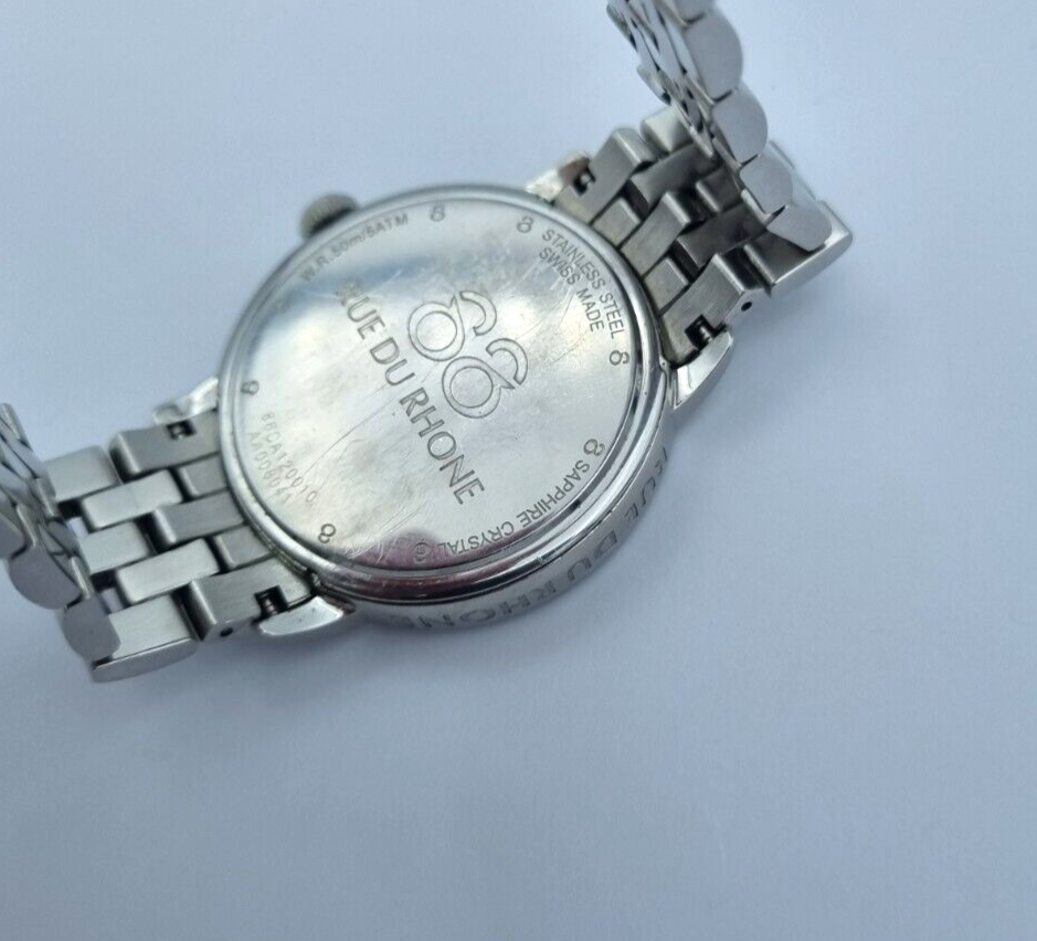 88 Rue du Rhone 86CA120010 Herren Armbanduhr Edelstahl 39 mm