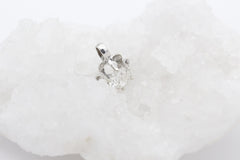 Eleganter Weißgold 585 / 14k Anhänger mit ein Altschliff-Diamant ca. 1,20 ct.