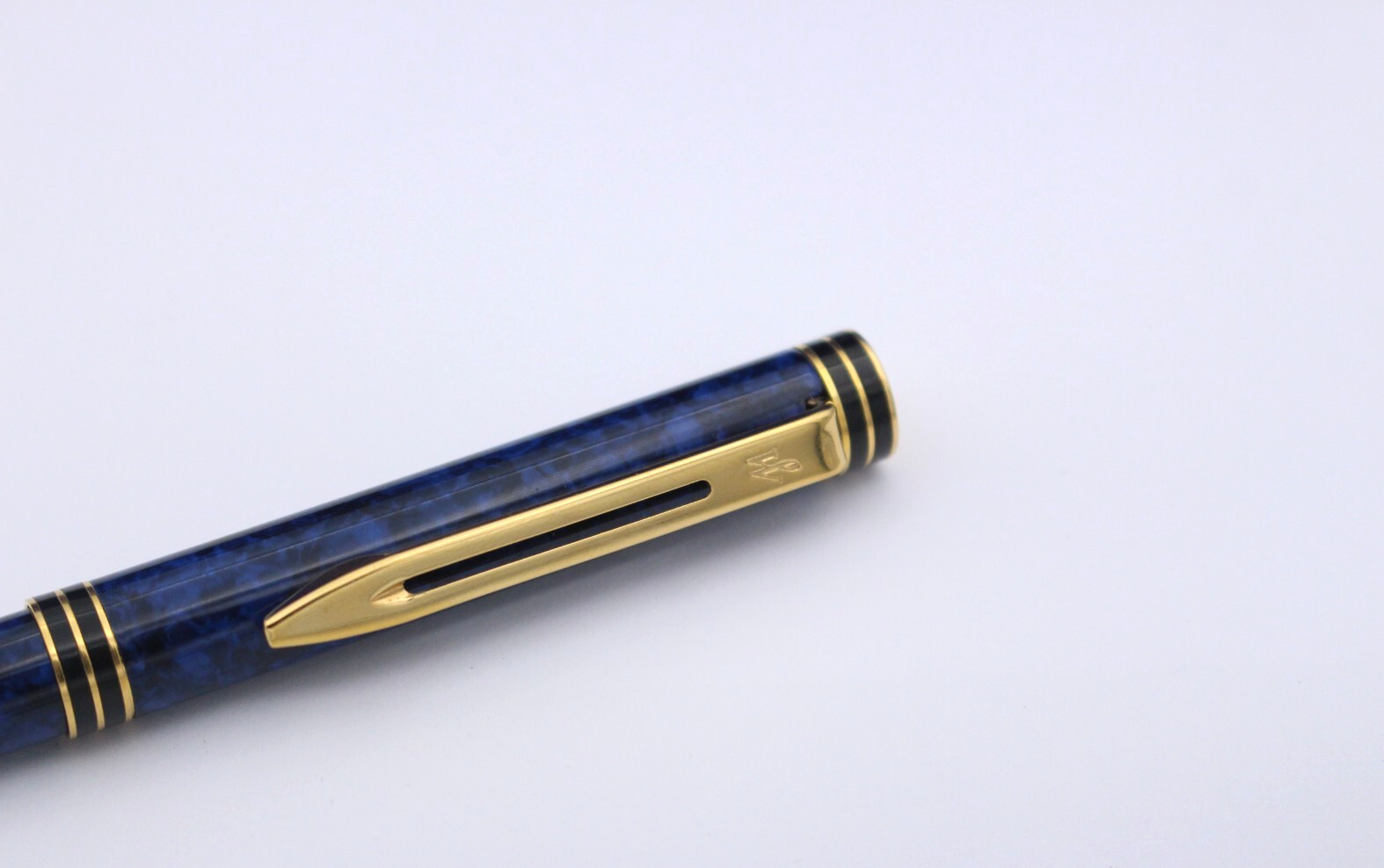 Waterman Vintage Hemisphere Blau Marmoriert Kugelschreiber