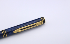 Waterman Vintage Hemisphere Blau Marmoriert Kugelschreiber