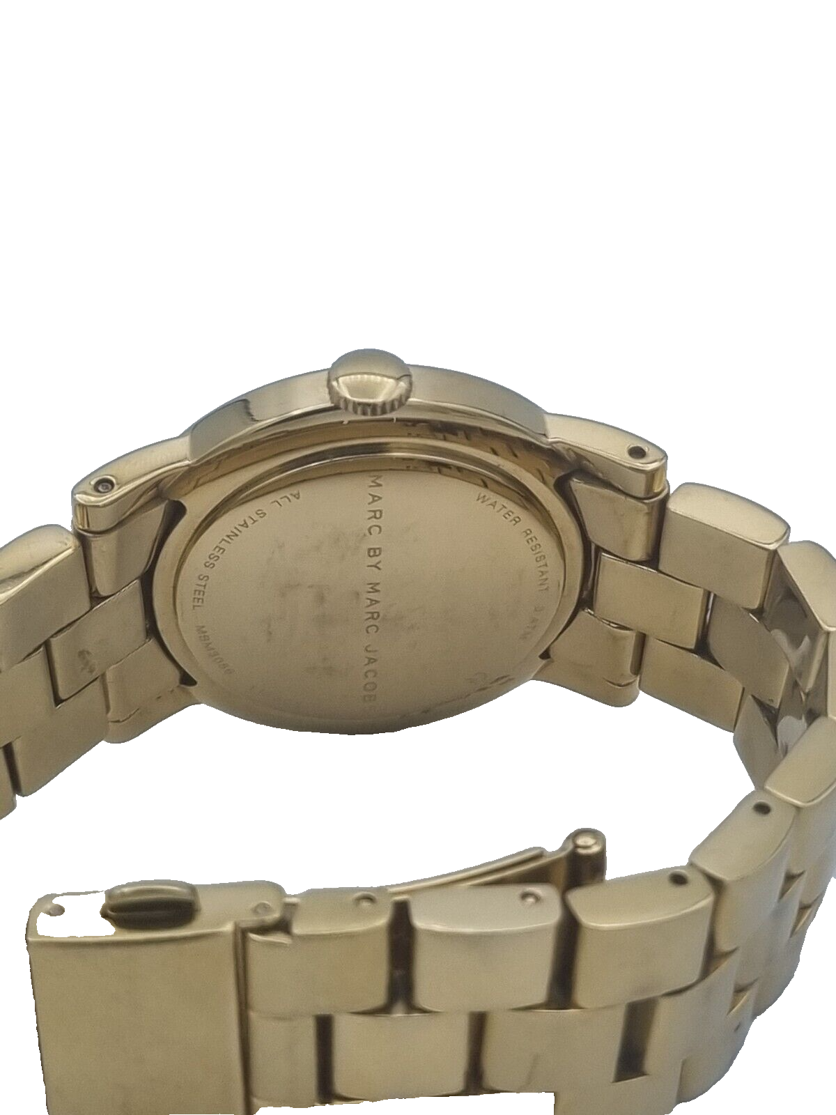 Marc by Marc Jacobs MBM3056 Edelstahl Vergoldet Damenuhr 36 mm