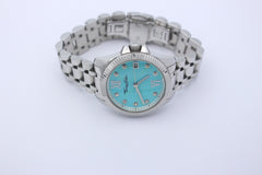 Thomas Sabo Damen Armbanduhr Quarz Edelstahl WA0317 Silber 33 mm