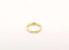 Zarter Diamantring 18 Karat 750 Gold | Kordelring mit kleinen Diamanten Gr. 48