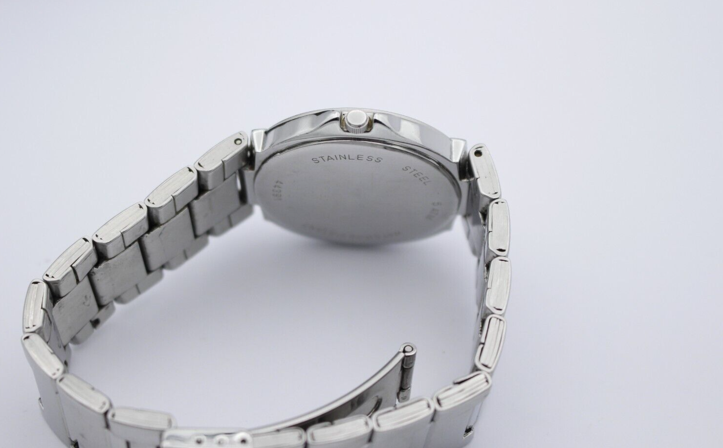 Dugena Armbanduhr Herren Edelstahl Silber Quarz 35 mm