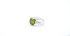 Original JOOP Designer Ring 925 Sterling Silber mit großem Peridot Massiv Gr. 57