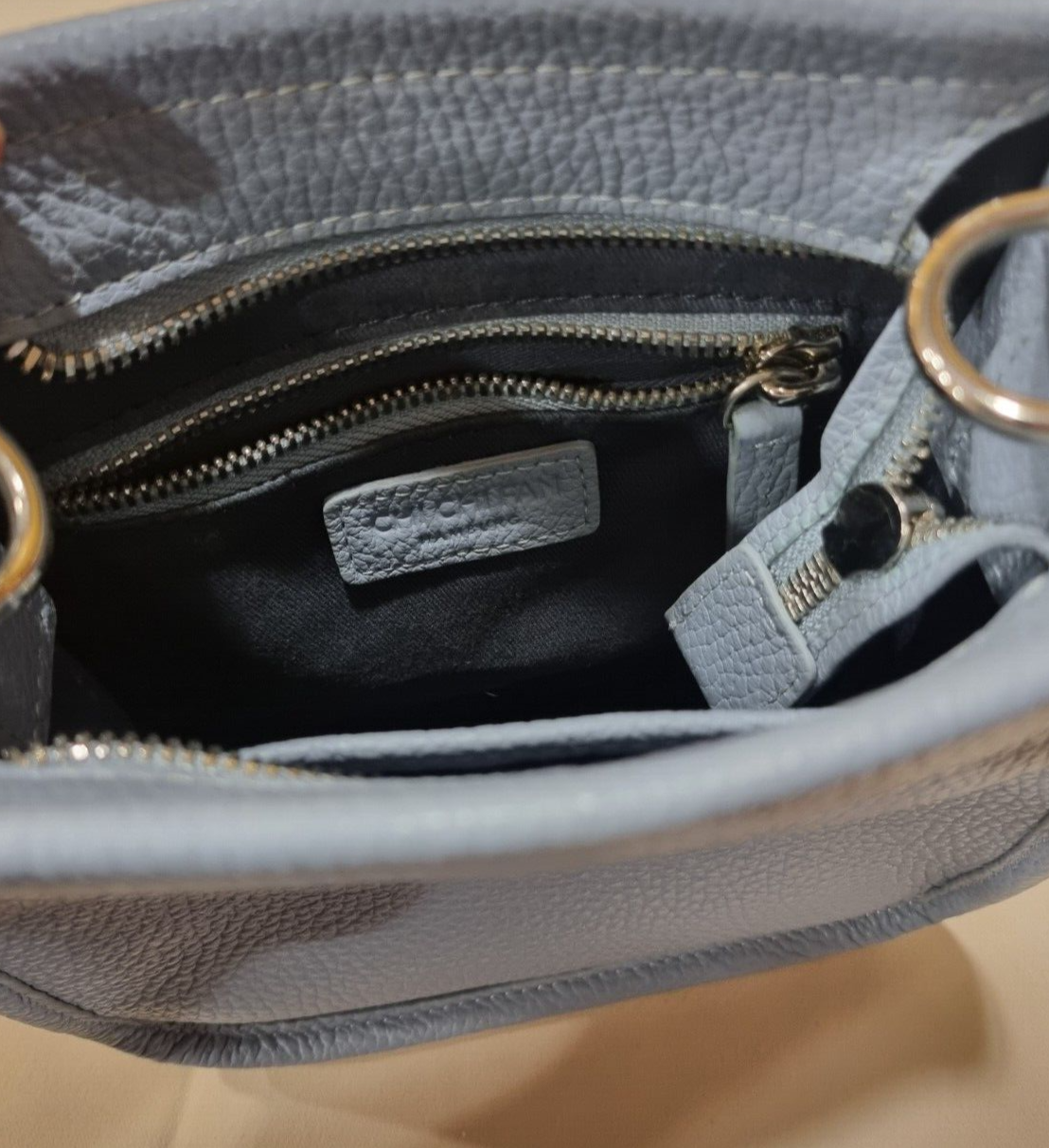 CHI CHI FAN Hamburg Carry Bag S Umhängetasche Babyblau Wie Neu