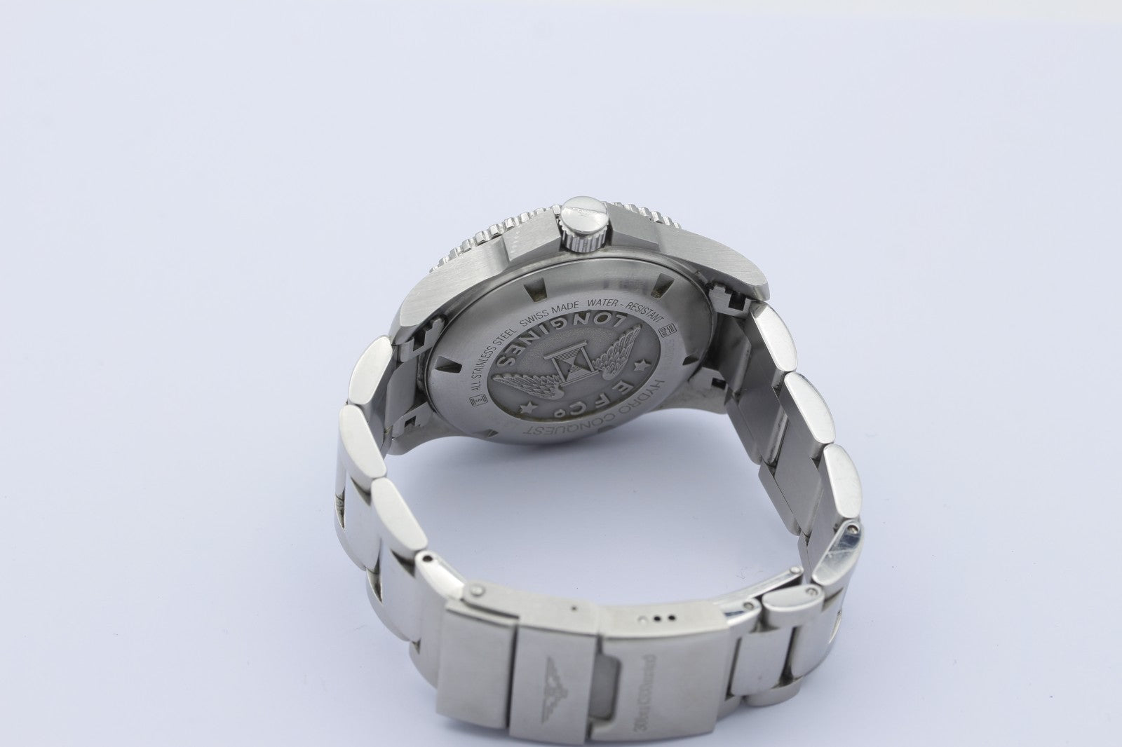 Longines HydroConquest Blaues Zifferblatt Herrenuhr L3.780.4 Edelstahl Automatik