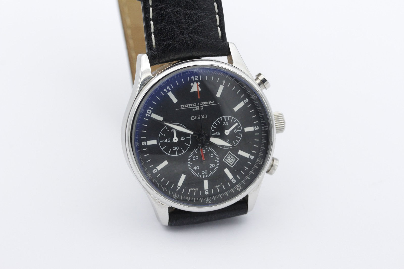 Jorg Gray JG6500 Gedenkausgabe Chronograph Herrenuhr Barack H. Obama Präsident