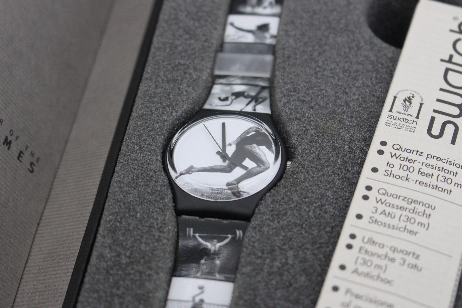 Swatch Art Special 1996 Olympic Games Armbanduhr Top Zustand