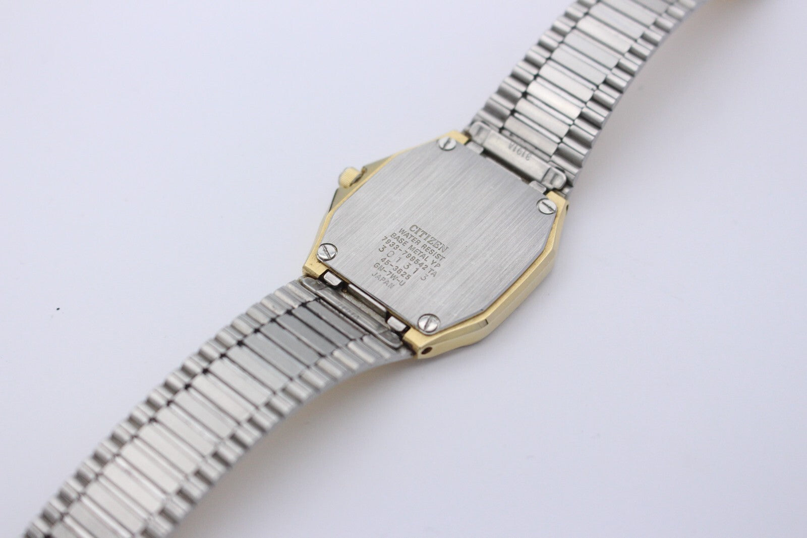 Citizen 45-3625 Armbanduhr GN-7W-U Quartz Edelstahl Vergoldet 32 mm